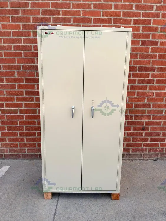 Used FIREKING FIRE-RESISTANT STORAGE CABINET 36" X 20" X 72" W/ 4 SHELVES MFG 2022 Safety Enclosures California US | Equipment Lab #1466104