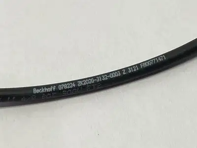 ZK2020-3132-0003 | Beckhoff  Power cable PUR 4 x 0.34mm 078224 - New Other