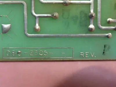 USED SCI 080-2305 REV P