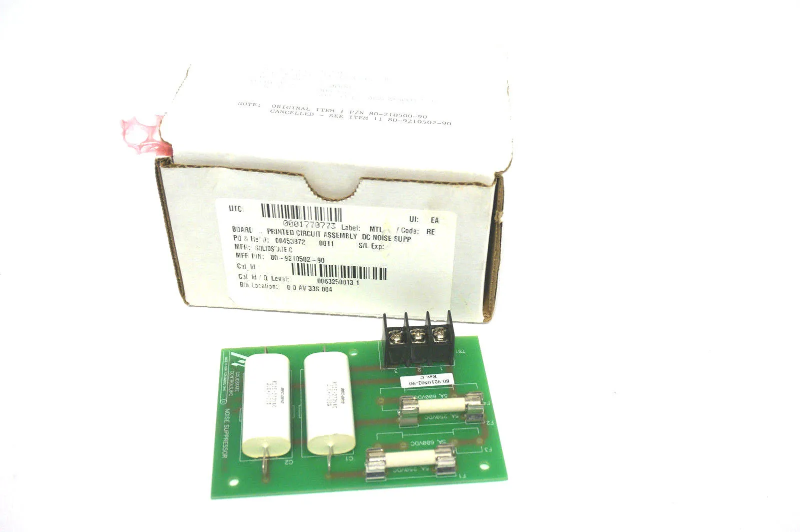 NEW SOLIDSTATE 80-9210502-90 CIRCUIT BOARD 80921050290