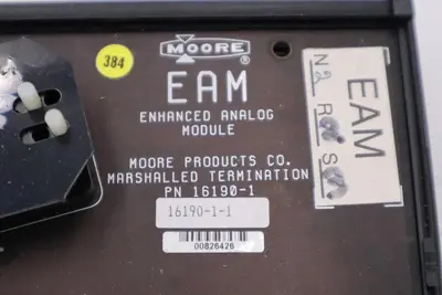 Moore EAM ​16190-1-1 Enhanced Analog Module MTA Termination Assembly STK H1492