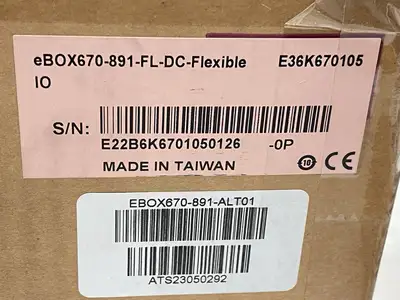 USED AXIOMTEK EBOX670-891-FL-DC