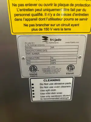 FriJado TDR7-P Single Stack Rotisserie Oven 208V 3ph Electric Refurbished Tested and Working