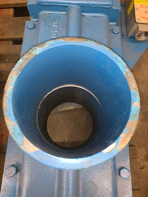 6" Allen-Sherman Hoff Segregating Knife Gate Valve Air Operated , Unused
