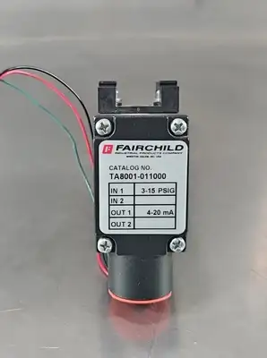 FAIRCHILD TA8001-011000 3-15PSI 4-20 mA UNMP. Loc3B-2