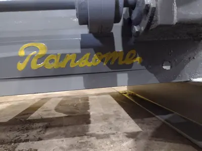 120 TON (240,000 LBS) RANSOME PANDJIRIS POWERED TANK TURNING ROLLS, POWER & IDLER: STOCK #23143