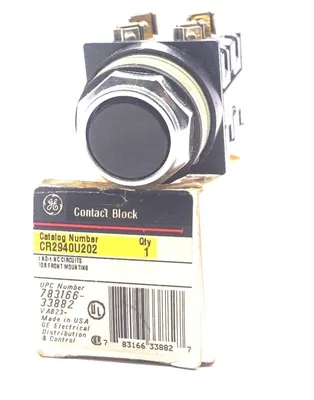 NEW GE CR2940U202 CONTACT BLOCK