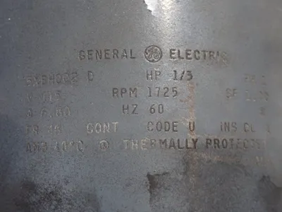 USED GENERAL ELECTRIC 5XBH002 D