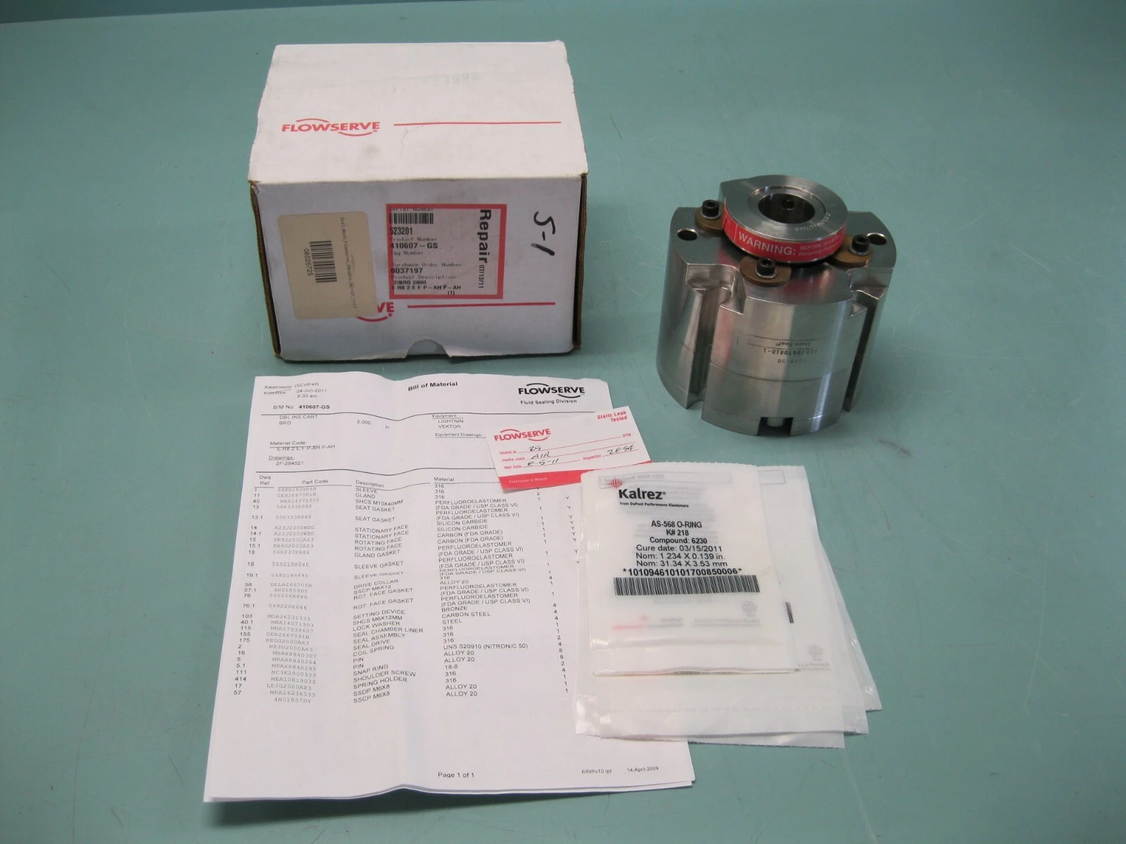 USED Flowserve 410607-GS