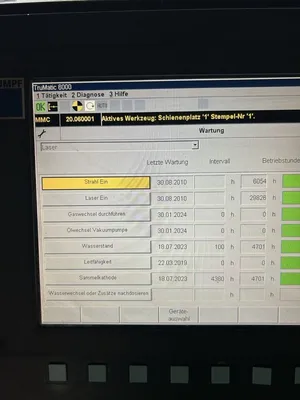 USED 2010 TRUMPF TRUMATIC 6000