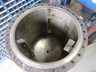 100 gallon Reactor Body,  316 Stainless Steel, 100 PSI Jacket