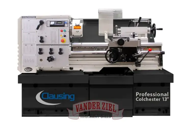New | in-Stock CLAUSING 801 Engine Lathes Michigan US | Vander Ziel Machinery Sales #482321