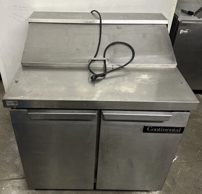 174-0021 Continental SW36-10 36” Self Contained Refrigerated Sandwich Prep Table