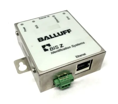 Used Balluff Ethernet HF Communication Module (13.56 MHz) BIS Z-GW-001-TCP PLC Input & Output Michigan US | Maverick Industrial Sales #1400586