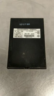 ALLEN BRADLEY 1201-HA2 PROGRAMMING TERMINAL SER B FRN 1.07 12VDC Loc.2A
