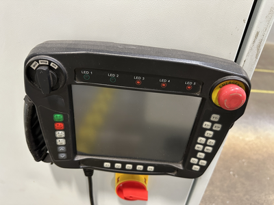 Weeke Models Optimat BST503 and BST507 CNC Through Feed Boring Line