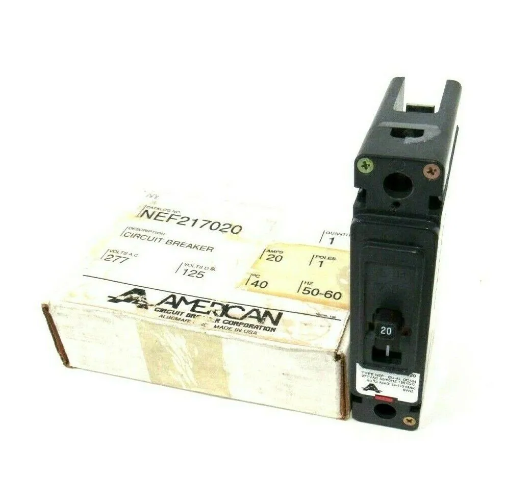 NEW AMERICAN CIRCUIT BREAKER NEF217020 CIRCUIT BREAKER