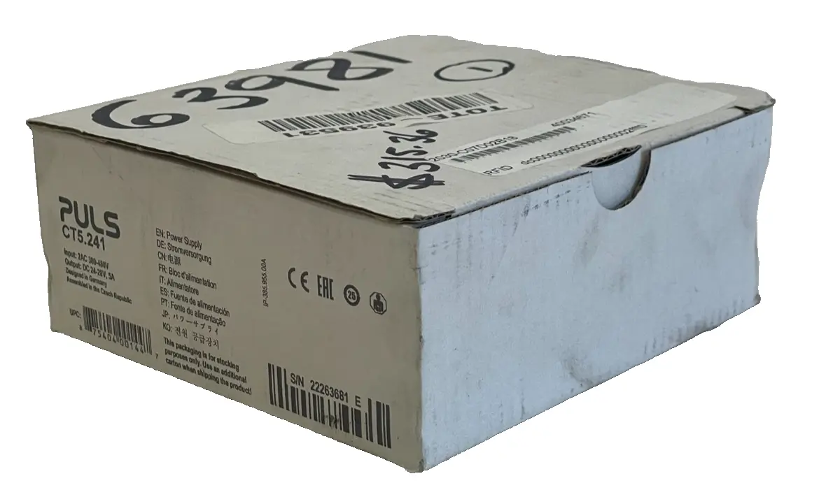 NEW PULS CT5.241 POWER SUPPLY CT5241