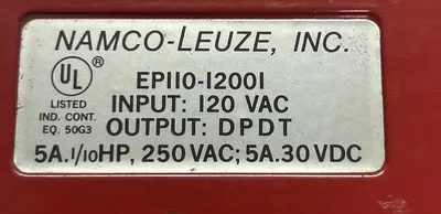 Used NAMCO EP110-12001 Sensors | Surplus Asset Holdings #1206684