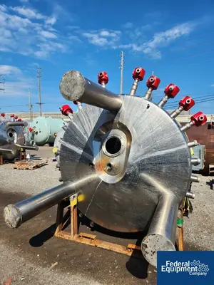 USED Hundom 4,000 Liter Hundom Single Motion Process Kettle, S/S