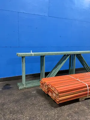 42" X 144" Pallet Racking - Tear Drop
