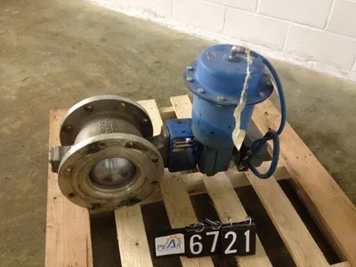 Neles Jamesbury 8"-150 V-Ball Control Valve