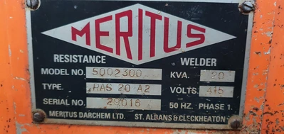 MERITUS 500 2300 SPOT WELDER (REF 188)