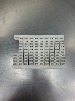 ABB RC610 Custom Marker, 12 Full Sheets, 6 Sheets Missing 6 Tabs. 3E-24