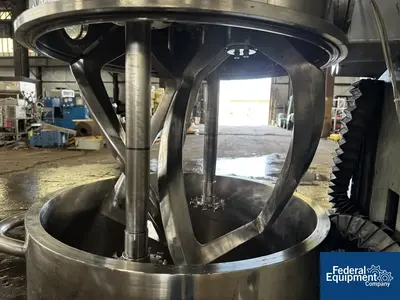 USED Guangzhou Hongyun Machinery 100 Liter Guangzhou Hongyun Machinery Double Planetary Mixer, Model HY-DLH100L, S/S