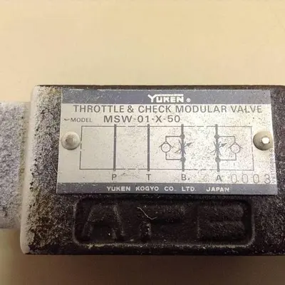 Used YUKEN MSW-01-X-50 Valves/Fittings Michigan US | Ideal Machinery #706276