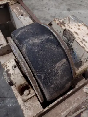 10 TON 20,000 LB RANSOME MODEL #WRD10 TANK TURNING ROLLS, 1 DRIVE & 1 IDLER ROLL: YOBRO #25073