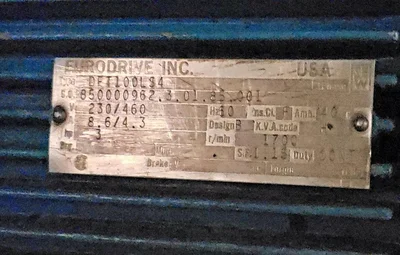 Tank Liquid Mixing and cooling process Food Grade 316 Stainless steel Tank 400 us gal # 7601