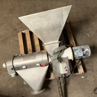 Kek Stainless Steel Rotary Brush Sieve - 180mm Dia x 500mm Face