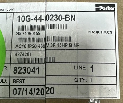 NEW Parker 10G-44-0230-BN
