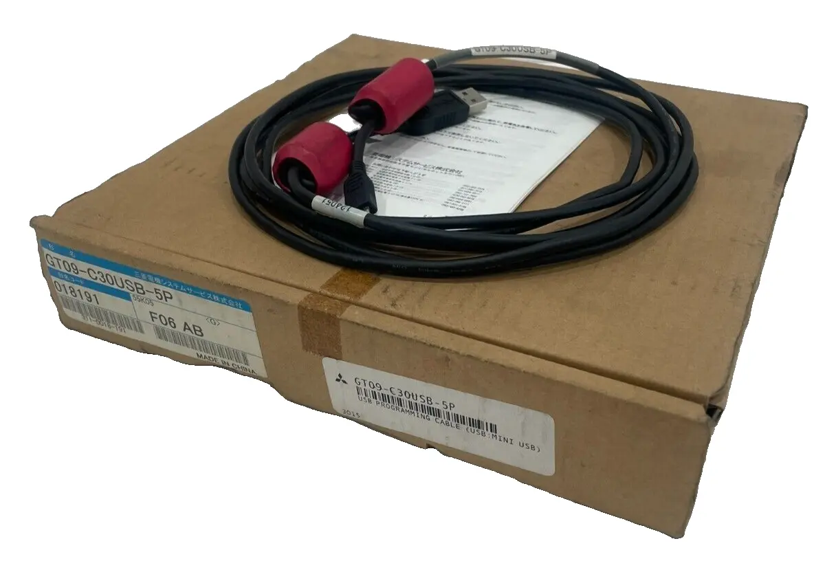 NEW MITSUBISHI GT09-C30USB-5P USB PROGRAMMING CABLE GT09C30USB5P