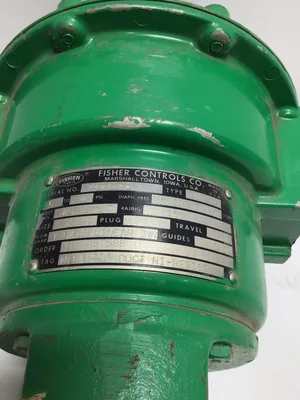 Fisher 513YS Pneumatic Diaphragm Actuator 1″NPT 6-30 PSI 150 Rating