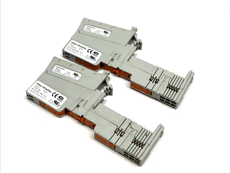Used ALLEN-BRADLEY POINT I/O 8-POINT TERMINAL BLOCK SER A 95716003 LOT OF 2 Terminal Blocks | Maverick Industrial Sales #1100584