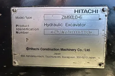 Used 2022 HITACHI ZX490-LC6 Excavators Pennsylvania US | Proxy Equipment #1383014