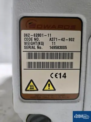 USED Edwards Edwards Vacuum Pump, Model 062-62801-11
