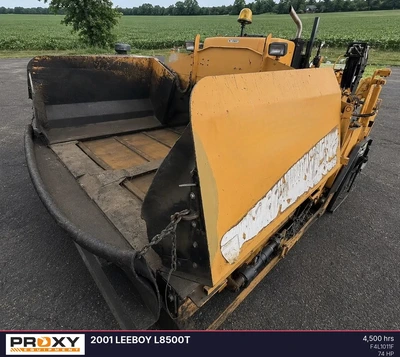 Used 2001 LEEBOY L8500T Asphalt Pavers Ohio US | Proxy Equipment #1388921