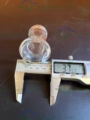 USED BUCHI AG BOROSILICATGLAS 3.3 KATALOG 8801 REDUCER 50MM X 30MM