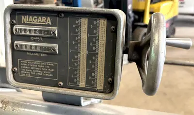 Used NIAGARA 15 Rotary Shears including Ring & Circle Ohio US | CW WOOD MACHINERY #1310907