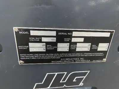 JLG 10MSP Safety Cage Platform Basket Off Mobile Stock Picker Grey 1001204796