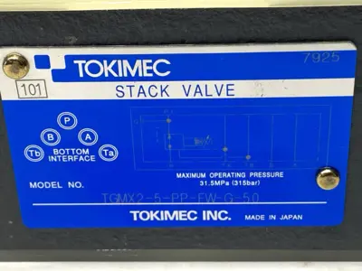 USED TOKIMEC STACK VALVE