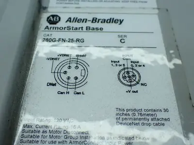 USED ALLENBRADLEY 280GFN25RG
