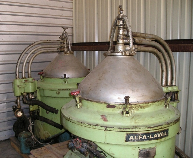 Alfa-Laval MAPX 313 TGT-24-60 oil purifier, 316SS.