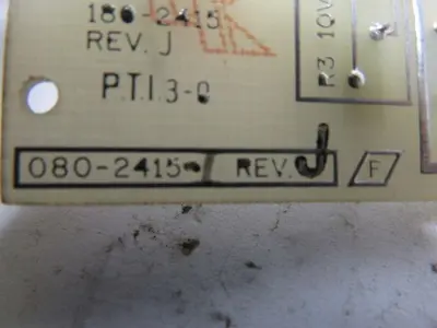 SCI 080-2415-1 Rev. J PCB Computer  Module Circuit Board
