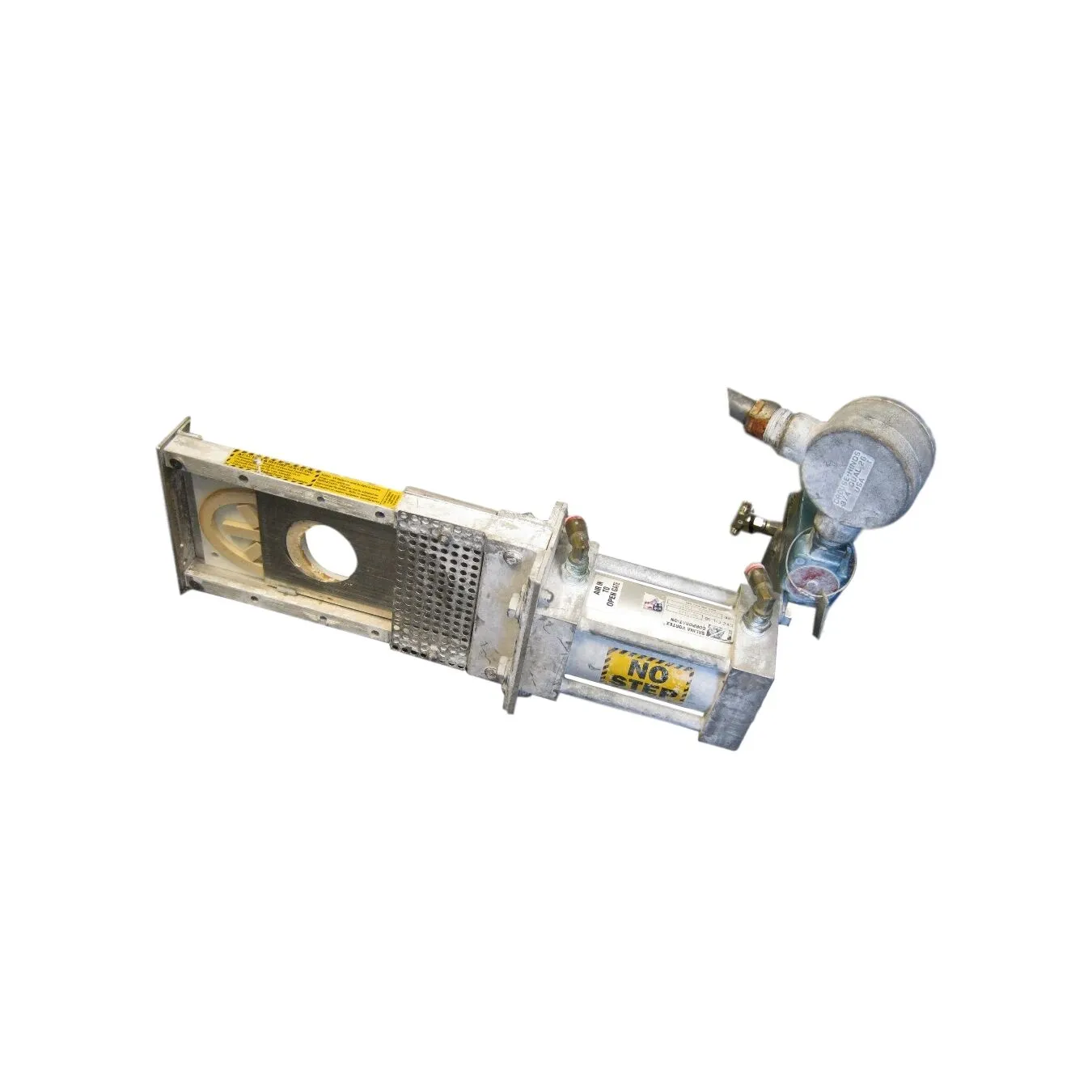 3" SALINA VORTEX KNIFE GATE VALVE, MODEL FAO3-S (INCOMPLETE)