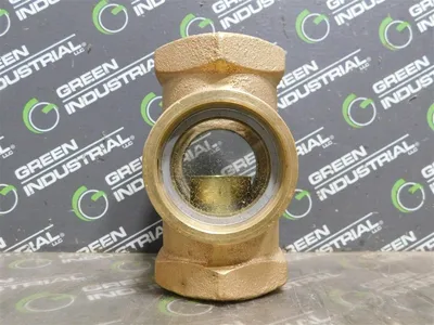 Unbranded 55B 34N16 Bronze Sight Flow Indicator 2" New