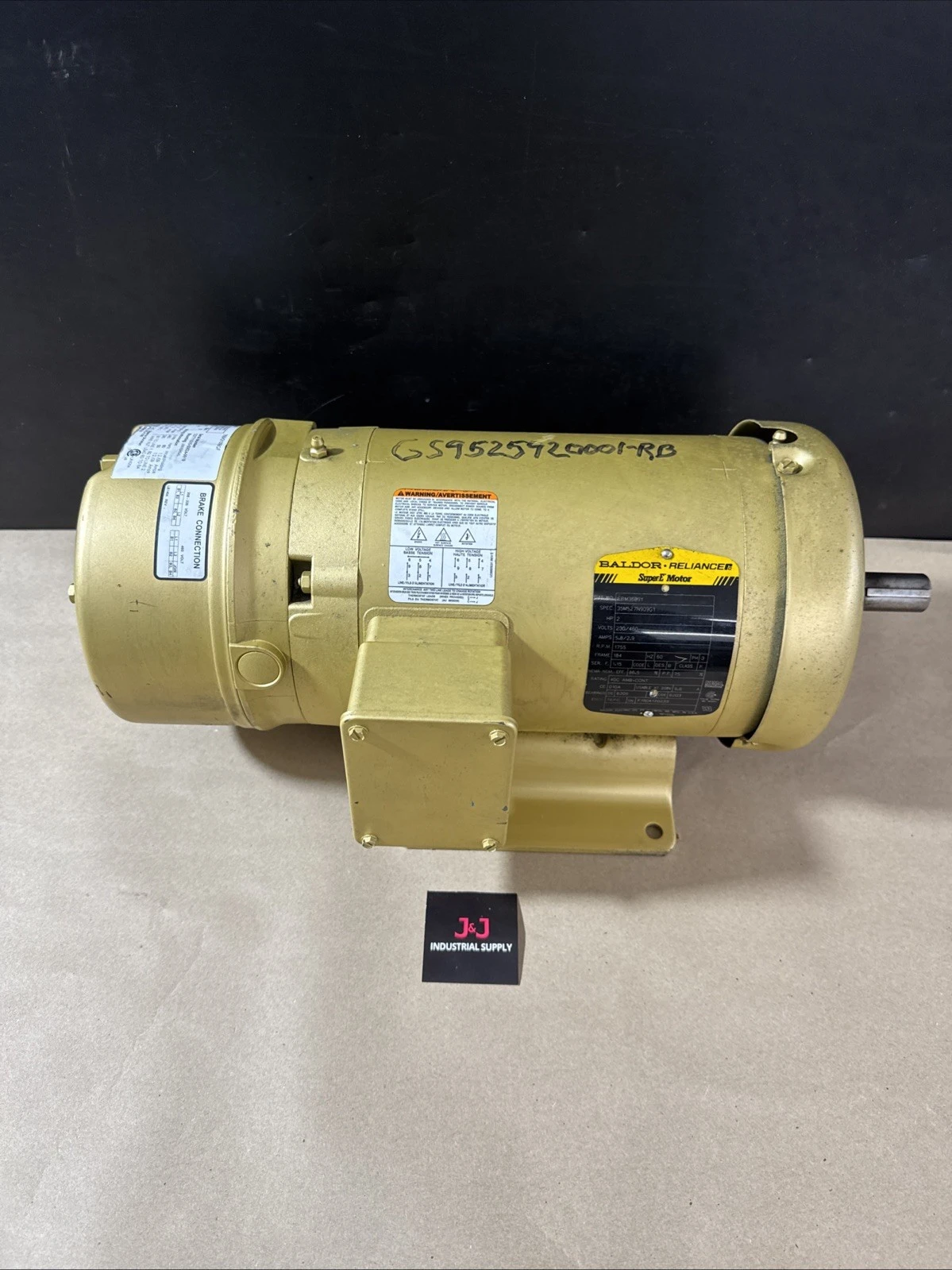 NEW Baldor EBM3609Y